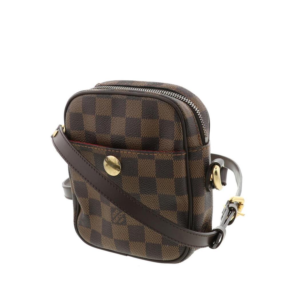 LOUIS VUITTON Rift Bag Shoulder Messenger Damier Ebene Brown